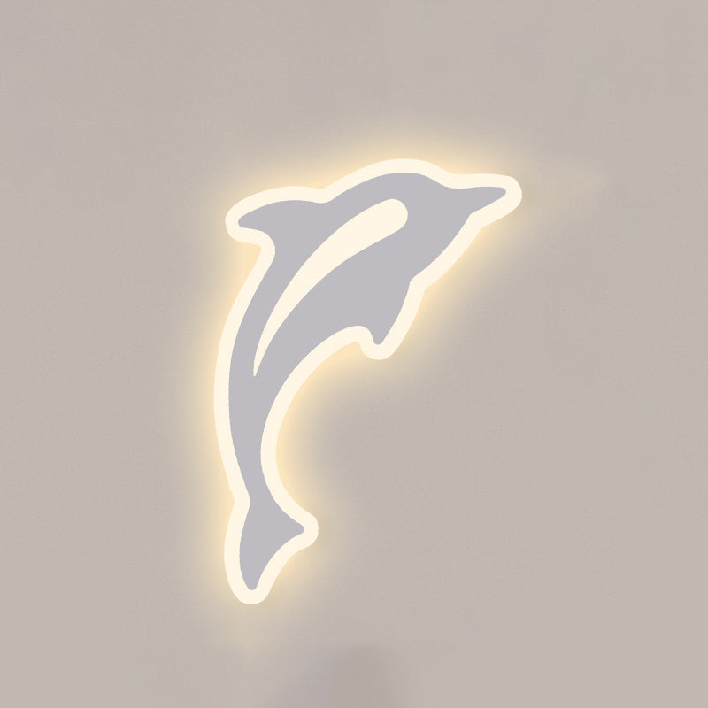 Luce a parete ombreggiata bianca Light Minimalist Minimalist LED METAL MOUNTED LIMINA