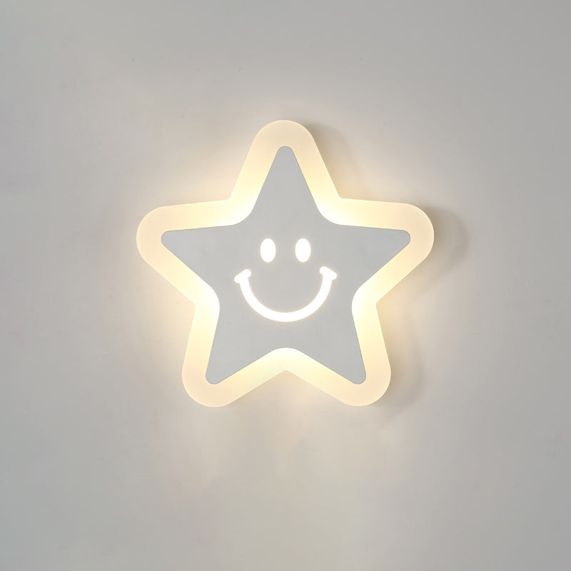 Luce a parete ombreggiata bianca Light Minimalist Minimalist LED METAL MOUNTED LIMINA