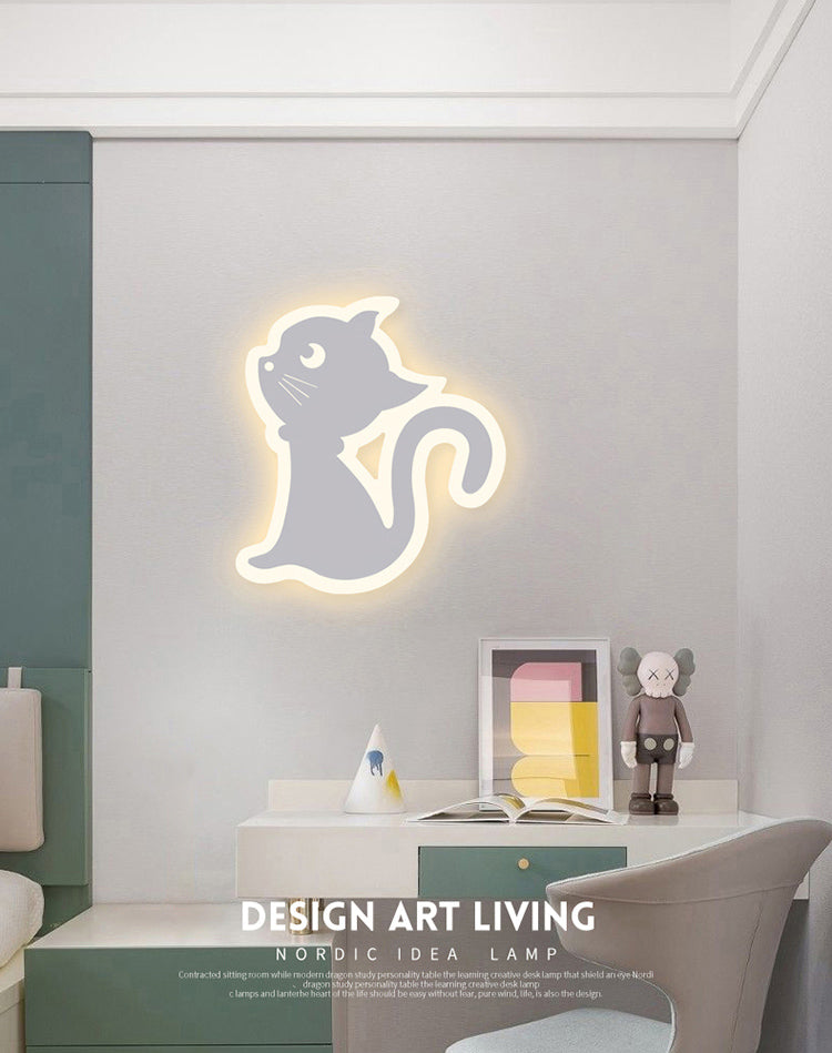 Luce a parete ombreggiata bianca Light Minimalist Minimalist LED METAL MOUNTED LIMINA