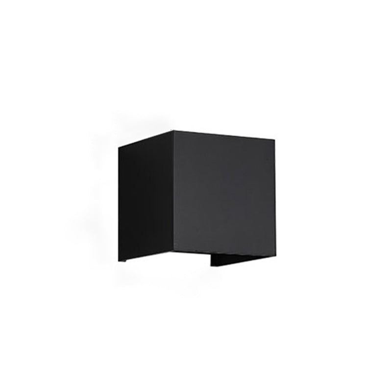 Metall Quadratleuchte LED -LED -Wandleuchte minimalistische LED -Wandleuchte