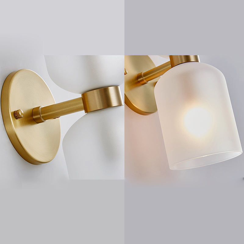 Moderne Stil schattierter Leuchten Leuchten Glas Schlafzimmer Wandbeleuchtung für Schlafzimmer