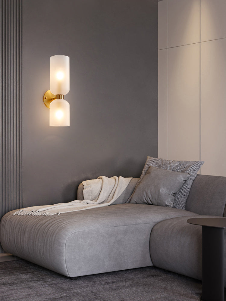 Moderne Stil schattierter Leuchten Leuchten Glas Schlafzimmer Wandbeleuchtung für Schlafzimmer