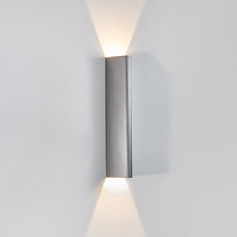 Luz de pared de triángulo de metal lámpara de pared de estilo LED simple iluminación de apliques de pared para sala de estar