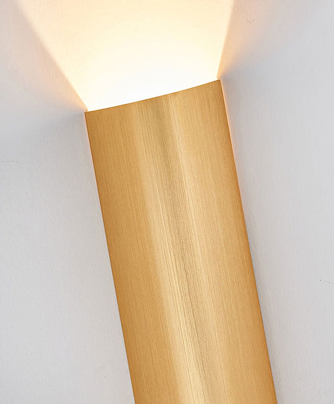 Luz de pared de triángulo de metal lámpara de pared de estilo LED simple iluminación de apliques de pared para sala de estar