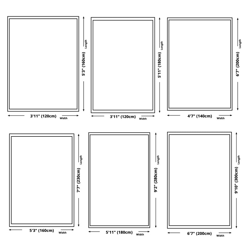 Creative Geometric Indoor Carpet Rug Living Room Washable Polyster Carpet with Non-Slip Backing