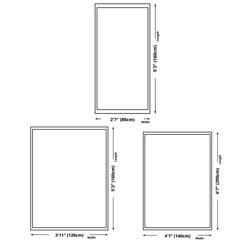 Beige Living Room Area Carpet Americana Pattern Rug Polyester Anti-Slip Backing Rug