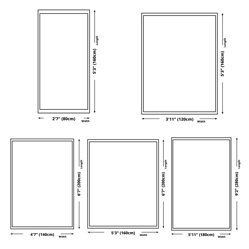 Shabby Chic Tribal Print Rug Retro Washable Carpet Polyester Anti-Slip Indoor Rug for Home Decor