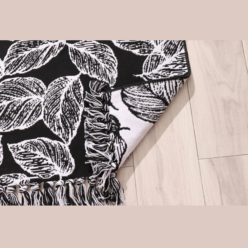 Bohemian Southwestern Print Carpet Cotton Mélangez Tapis Risqueur RÉVERSIBLE À L'INTÉRIEUR FRIANT