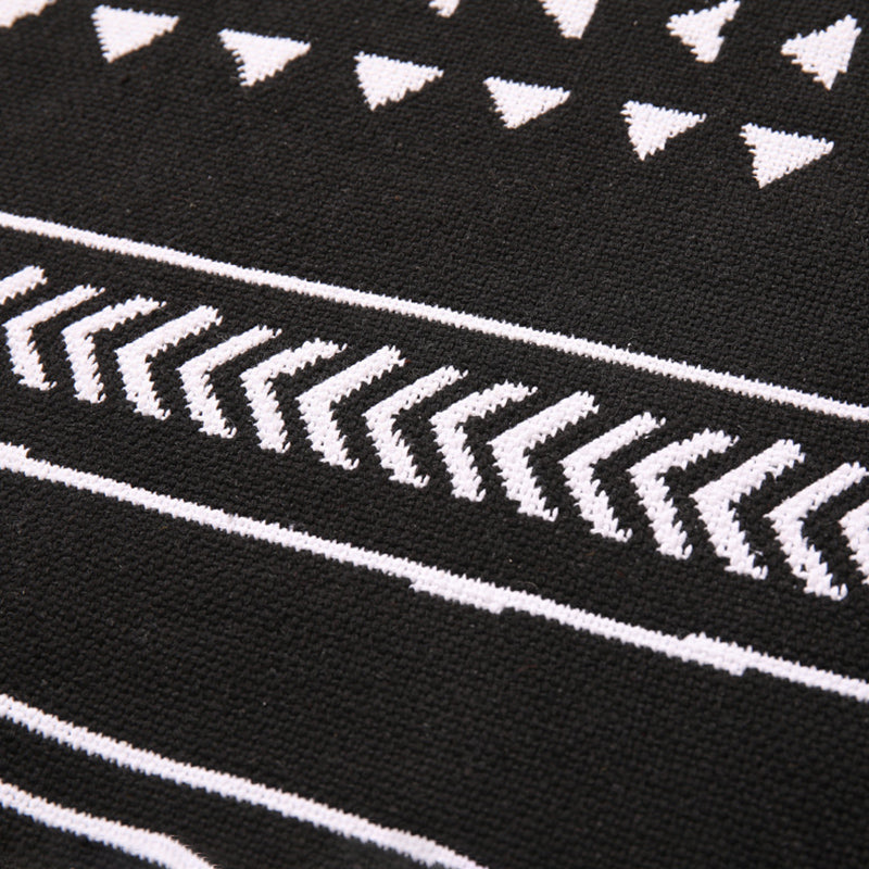 Bohemian Southwestern Print Carpet Cotton Mélangez Tapis Risqueur RÉVERSIBLE À L'INTÉRIEUR FRIANT