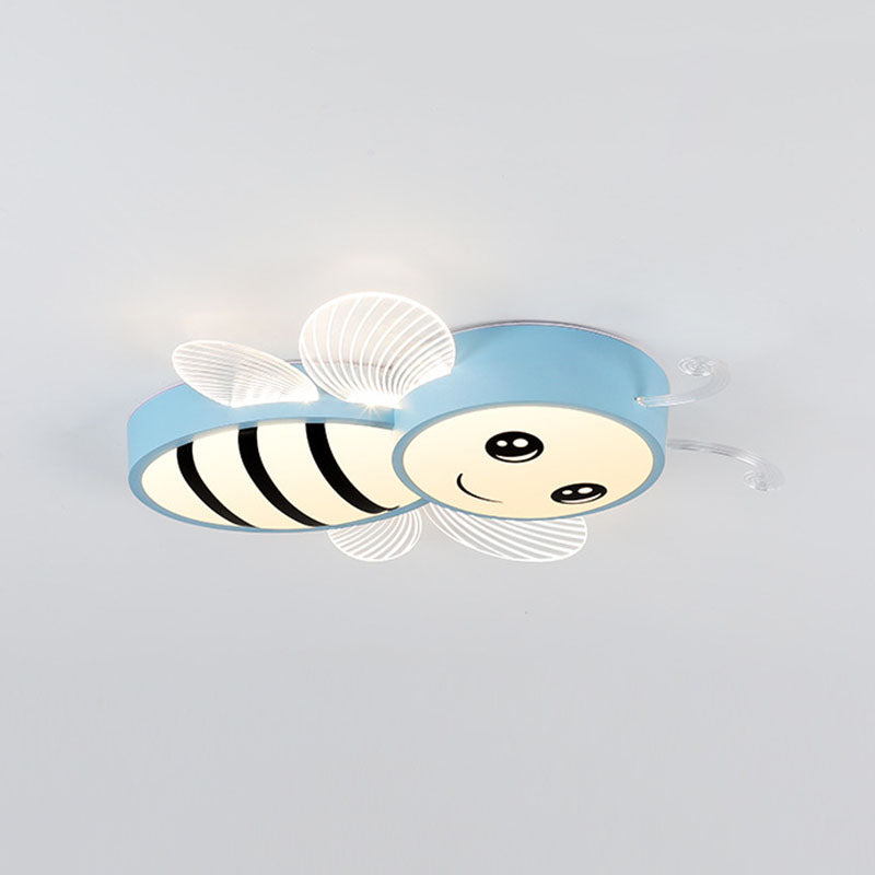 Kinder kreative Bienendecke Licht Schmiedeeisen Deckenbefestigung mit Acrylatschatten