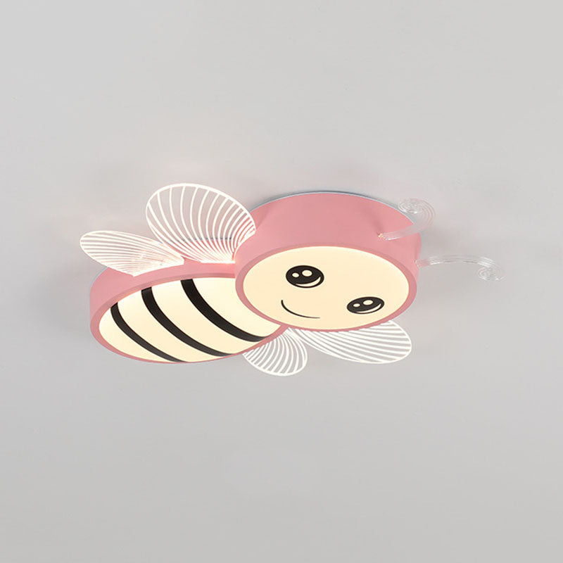 Kinder kreative Bienendecke Licht Schmiedeeisen Deckenbefestigung mit Acrylatschatten