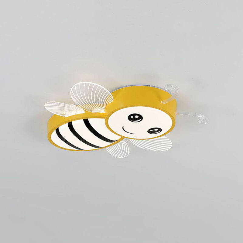 Kinder kreative Bienendecke Licht Schmiedeeisen Deckenbefestigung mit Acrylatschatten