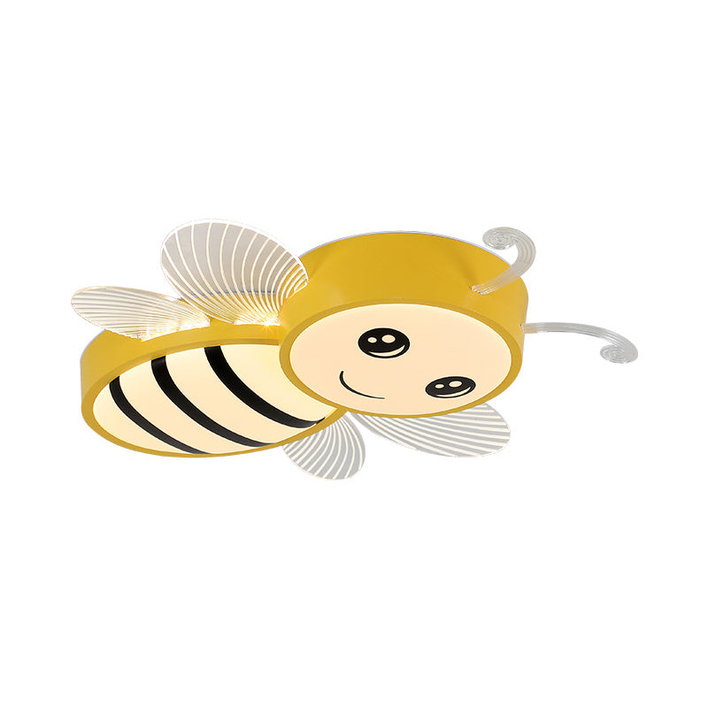 Kinder kreative Bienendecke Licht Schmiedeeisen Deckenbefestigung mit Acrylatschatten