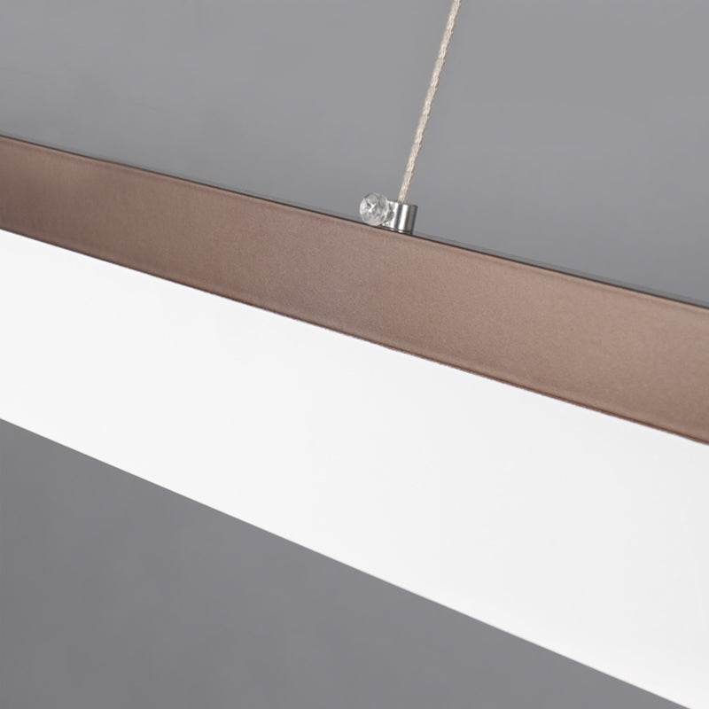 Luci del lampadario dell'isola moderna LED LED AFFEFIZIONE APPLICO LAGUE PER LA PAGA