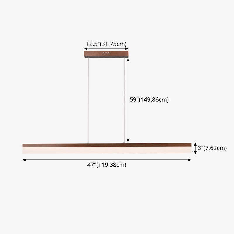 Luci del lampadario dell'isola moderna LED LED AFFEFIZIONE APPLICO LAGUE PER LA PAGA