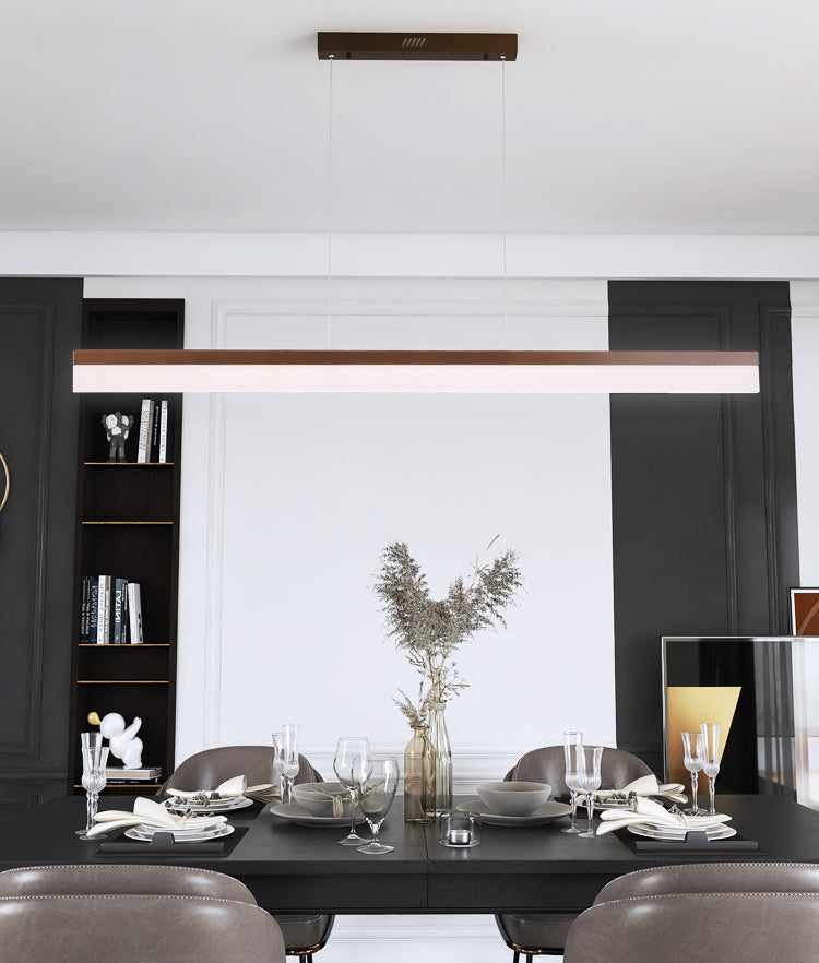 Luci del lampadario dell'isola moderna LED LED AFFEFIZIONE APPLICO LAGUE PER LA PAGA