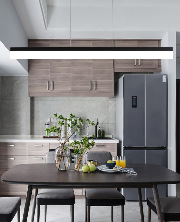 Luci del lampadario dell'isola moderna LED LED AFFEFIZIONE APPLICO LAGUE PER LA PAGA