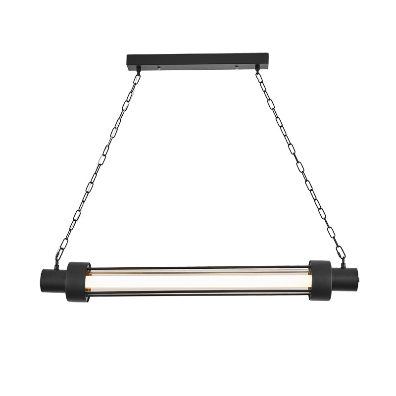 Luci a sospensione di pendente lineare Luci dell'isola Cenda contemporanea per l'isola della cucina