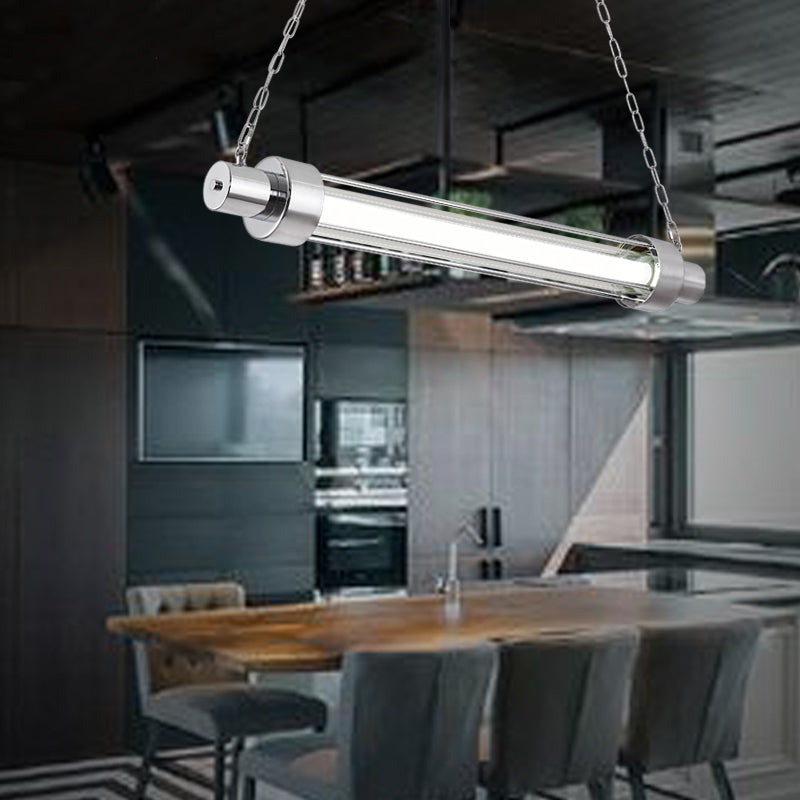 Luci a sospensione di pendente lineare Luci dell'isola Cenda contemporanea per l'isola della cucina