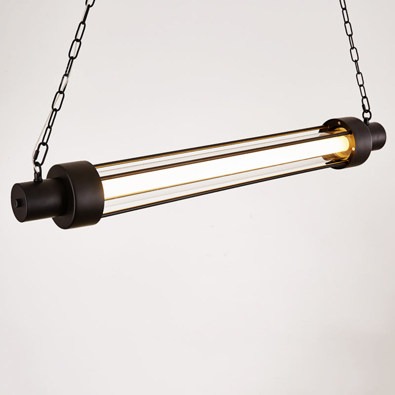 Luci a sospensione di pendente lineare Luci dell'isola Cenda contemporanea per l'isola della cucina