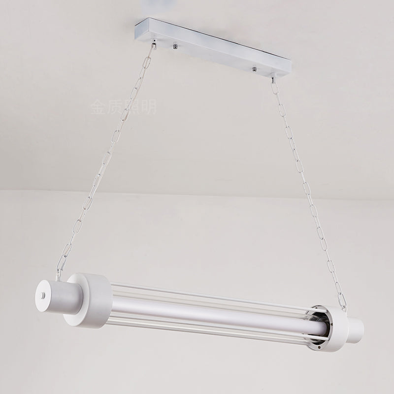 Luci a sospensione di pendente lineare Luci dell'isola Cenda contemporanea per l'isola della cucina