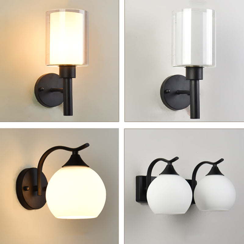 Lámparas de luz negra lámparas de pared industrial para sala de estar para sala de estar