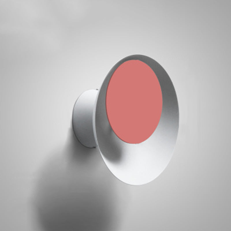 Moderni macaron moderni in stile ciotola ciotola sconde muro metallo 1 flioncini leggeri