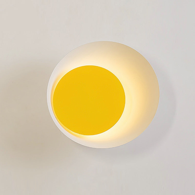 Moderni macaron moderni in stile ciotola ciotola sconde muro metallo 1 flioncini leggeri