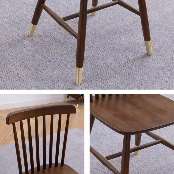 Contemporary Wooden Dining Set Standard Height Dining Room Table Set for Home Use