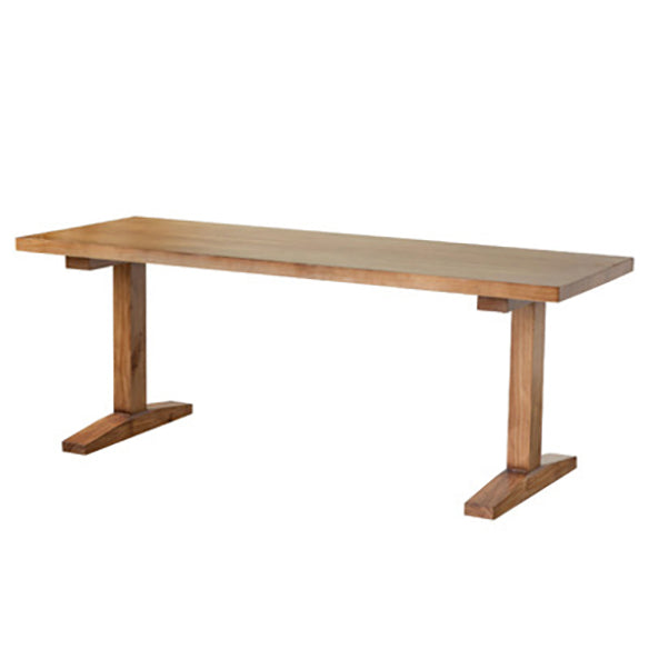 Modern Wooden Furniture Standard Height Formal Dining Room Table Set for Home Use