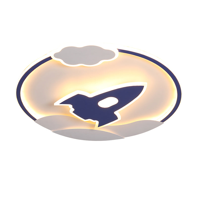 Kids Flush Mount Light Metal LED Ceiling Mount Light Fixture for Children's Room