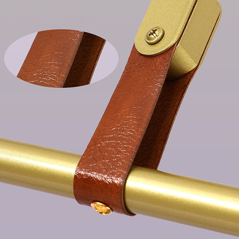 Lineare Metall Island Leuchte moderne Deckenheizlicht für Esszimmer