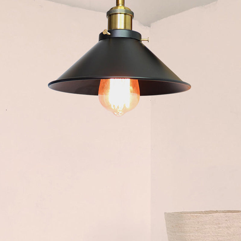 Kegelmetallische Wandmauermauerlichter Industrie 1-Licht-Leuchtenbeleuchtung