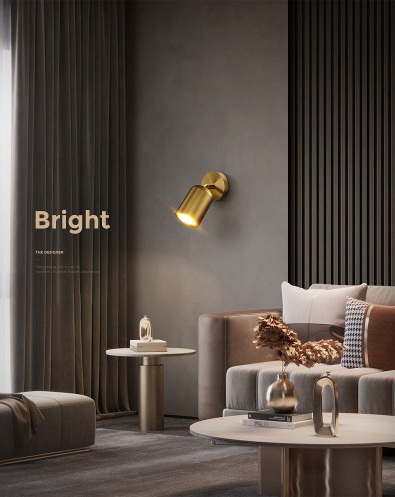 Contemporary Reading Wall Sconce 1-Light Wall Mounted Lighting for Bedroom