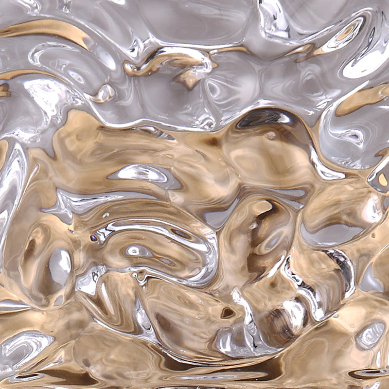 2-Light Modern Squared Wall Lights Crystal Wall Mounted Lamps for Bedroom