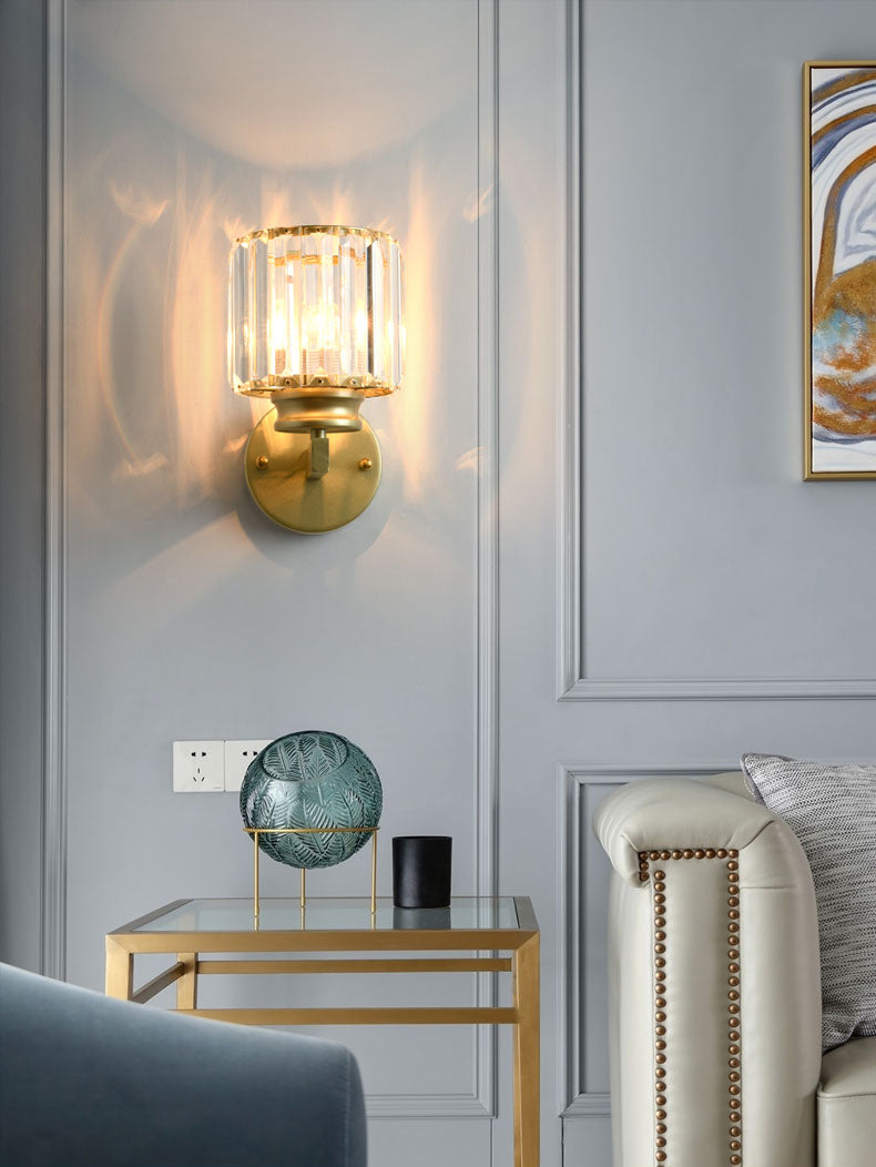 Luce contemporanea a parete a parete a 1 luci a parete a parete montata per soggiorno