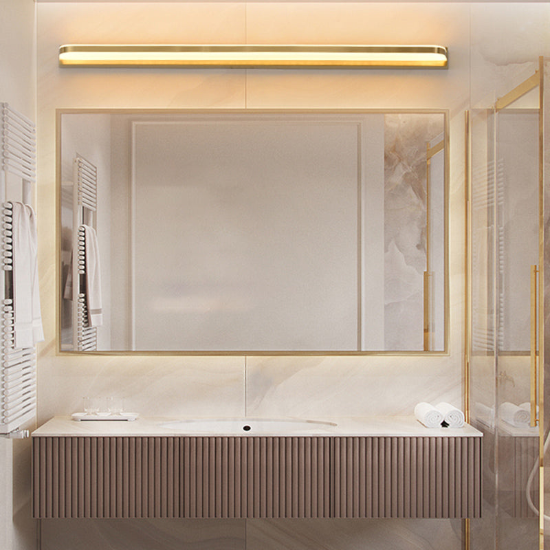 Vanité linéaire moderne Lights Lights Mur Mur Mur Mur Mall Ayémorrat pour salle de bain