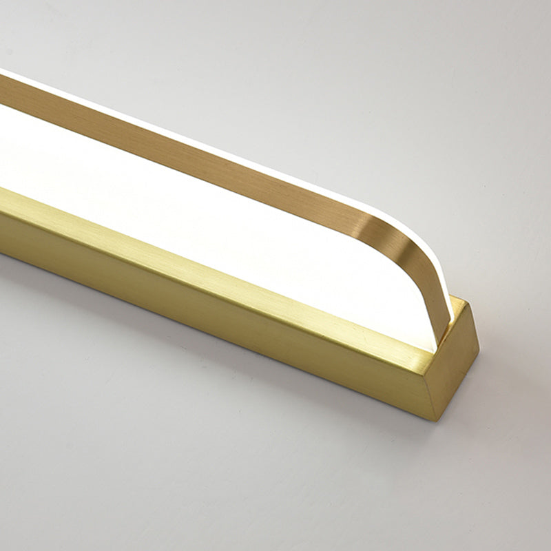 Vanité linéaire moderne Lights Lights Mur Mur Mur Mur Mall Ayémorrat pour salle de bain