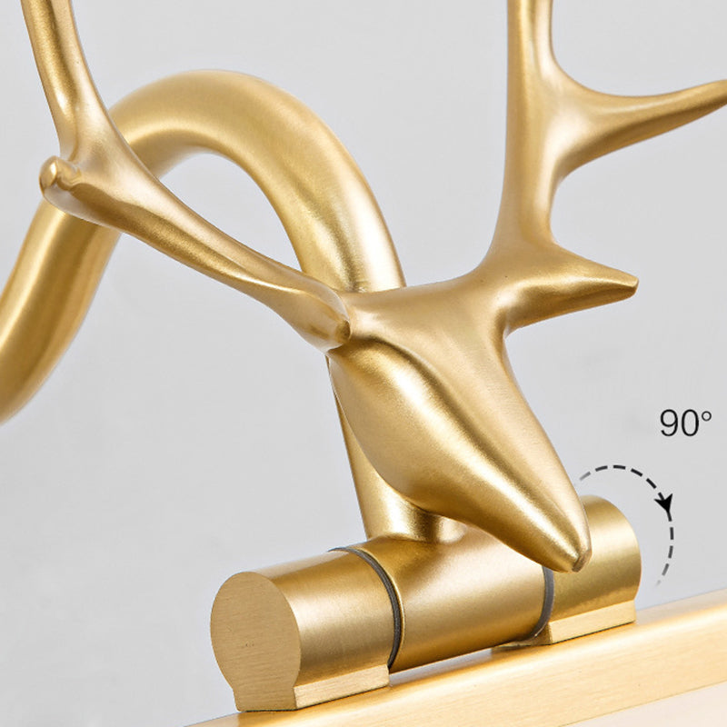 Metall lineare Schattenwandleuchten moderne 1 Kopfwandhalterung in Schwarz