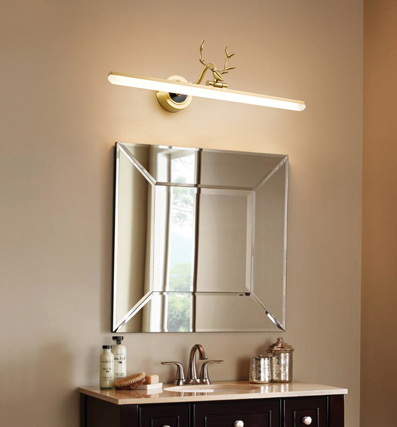 Metall lineare Schattenwandleuchten moderne 1 Kopfwandhalterung in Schwarz