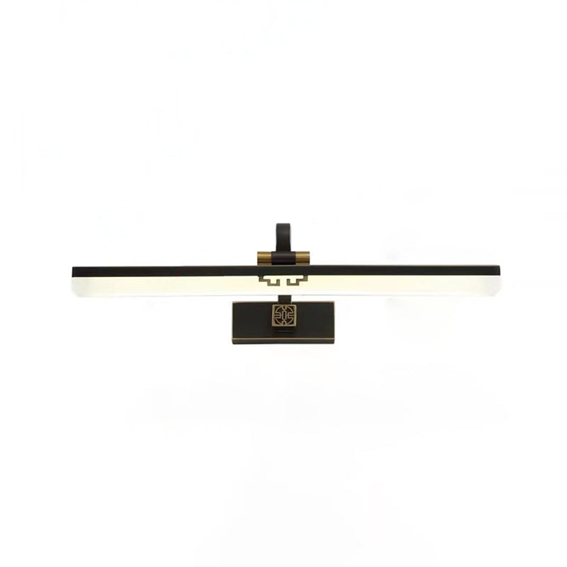 Lumières de nuance linéaire en métal Lights Modern Style 1 Témous Éclairage mural d'éclairage