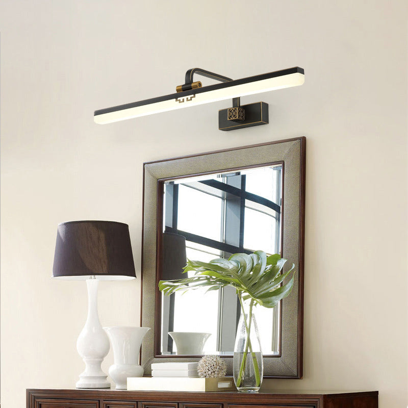 Lumières de nuance linéaire en métal Lights Modern Style 1 Témous Éclairage mural d'éclairage