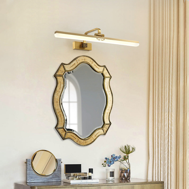 Lumières de nuance linéaire en métal Lights Modern Style 1 Témous Éclairage mural d'éclairage