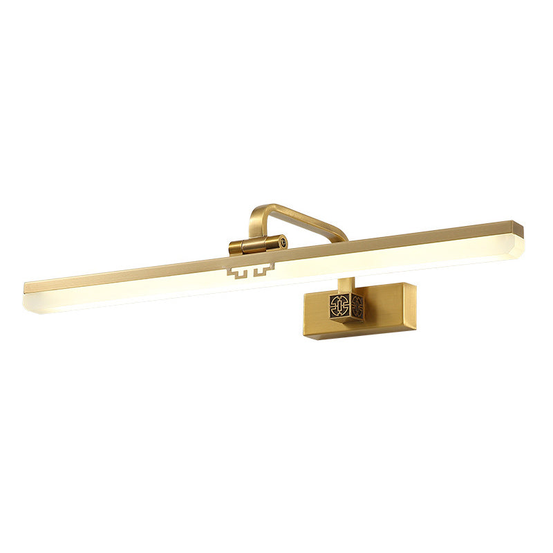 Lumières de nuance linéaire en métal Lights Modern Style 1 Témous Éclairage mural d'éclairage