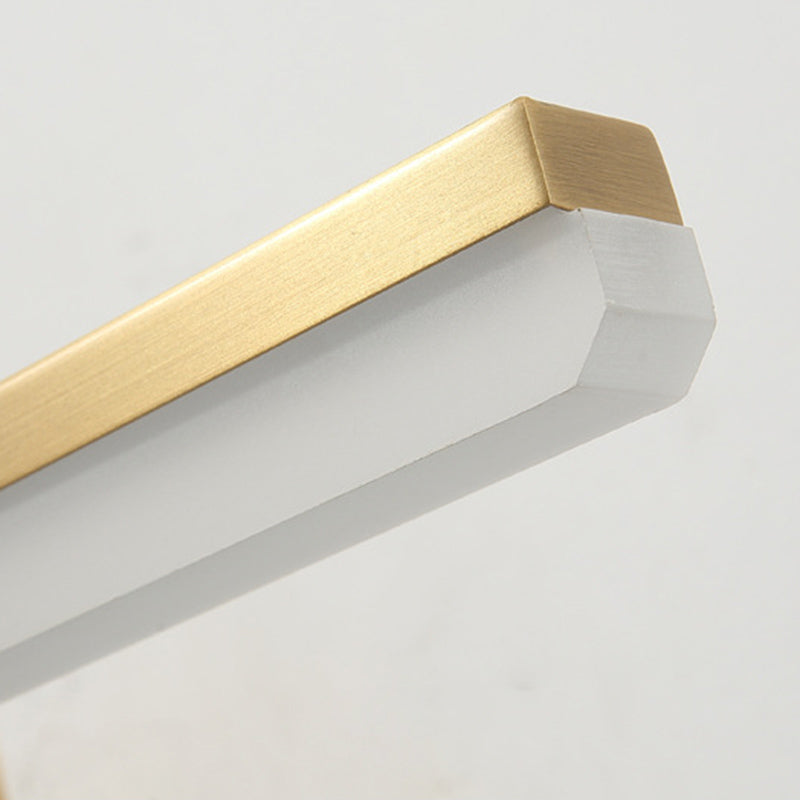 Lumières de nuance linéaire en métal Lights Modern Style 1 Témous Éclairage mural d'éclairage