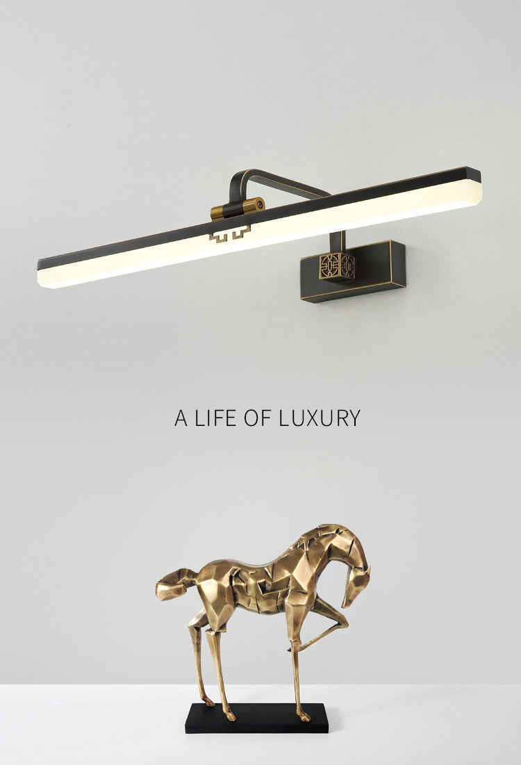 Lumières de nuance linéaire en métal Lights Modern Style 1 Témous Éclairage mural d'éclairage