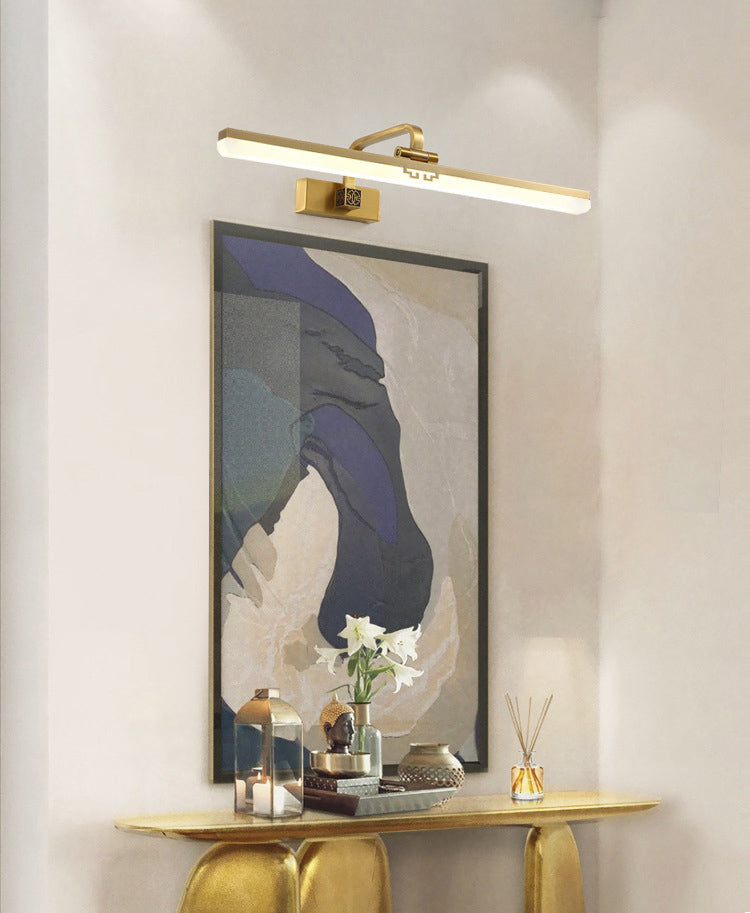 Lumières de nuance linéaire en métal Lights Modern Style 1 Témous Éclairage mural d'éclairage