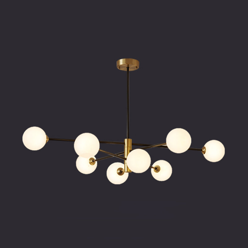 Modern Globe Chandelier Chandelier Pendant Light Glass Globe Chandelier