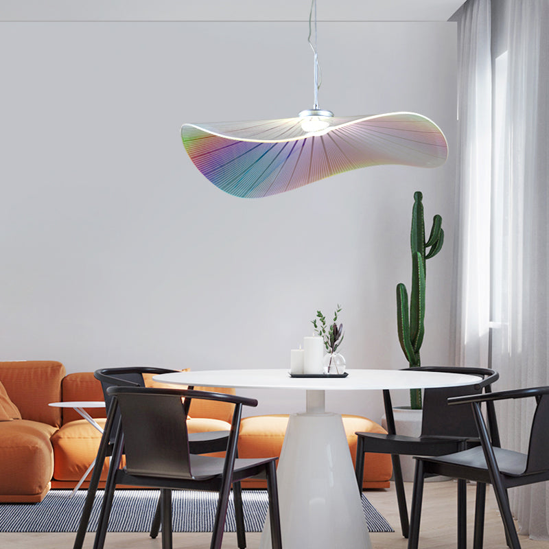 Acryl-zeitgenössischer Anhänger hanges Licht 1-Licht-Drop-Anhänger für Esszimmer