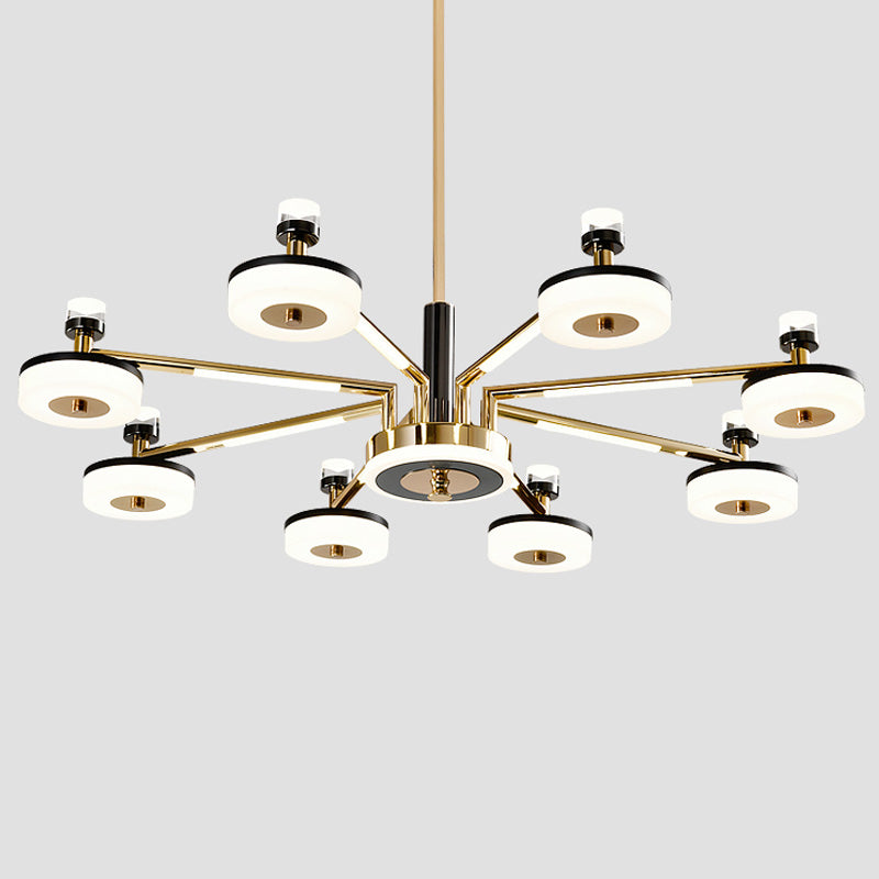 2 Bulbs Quantity Optional Modern Chandelier Pendant Light for Living Room Dining Room